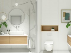 طراحی چیدمان حمام به سبک فنگ شویی