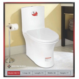 توالت فرنگی بومرنگ مدل MJ115