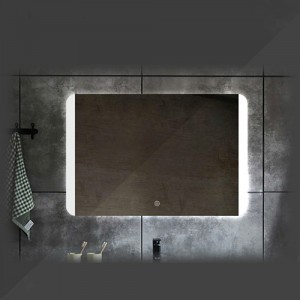آینه چراغ دار مستطیلی مدل FK-116