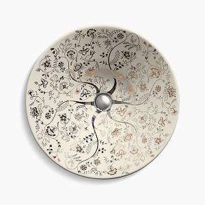 کاسه روشویی کوهلر مدل MILLE FLEURS کد K 14223-T9-47