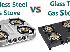 کدام بهتر است: گاز رومیزی استیل یا شیشه ای