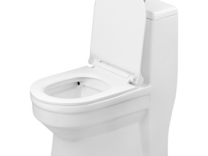 توالت فرنگی آداسا مدل شارک سفید