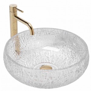 کاسه روشویی کریستال وارداتی کد S-100