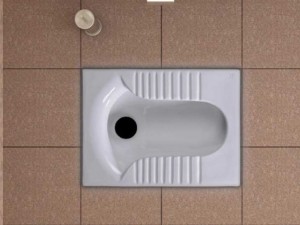 توالت ایرانی گلسار مدل پارمیس ساده