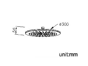 سردوش جاستایم 30cm کد6808A380