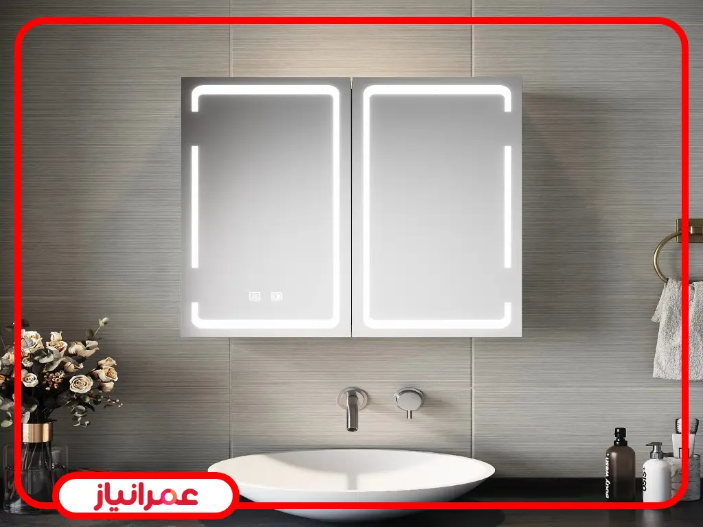 انتخاب رنگ کابینت روشویی بر اساس میزان نور