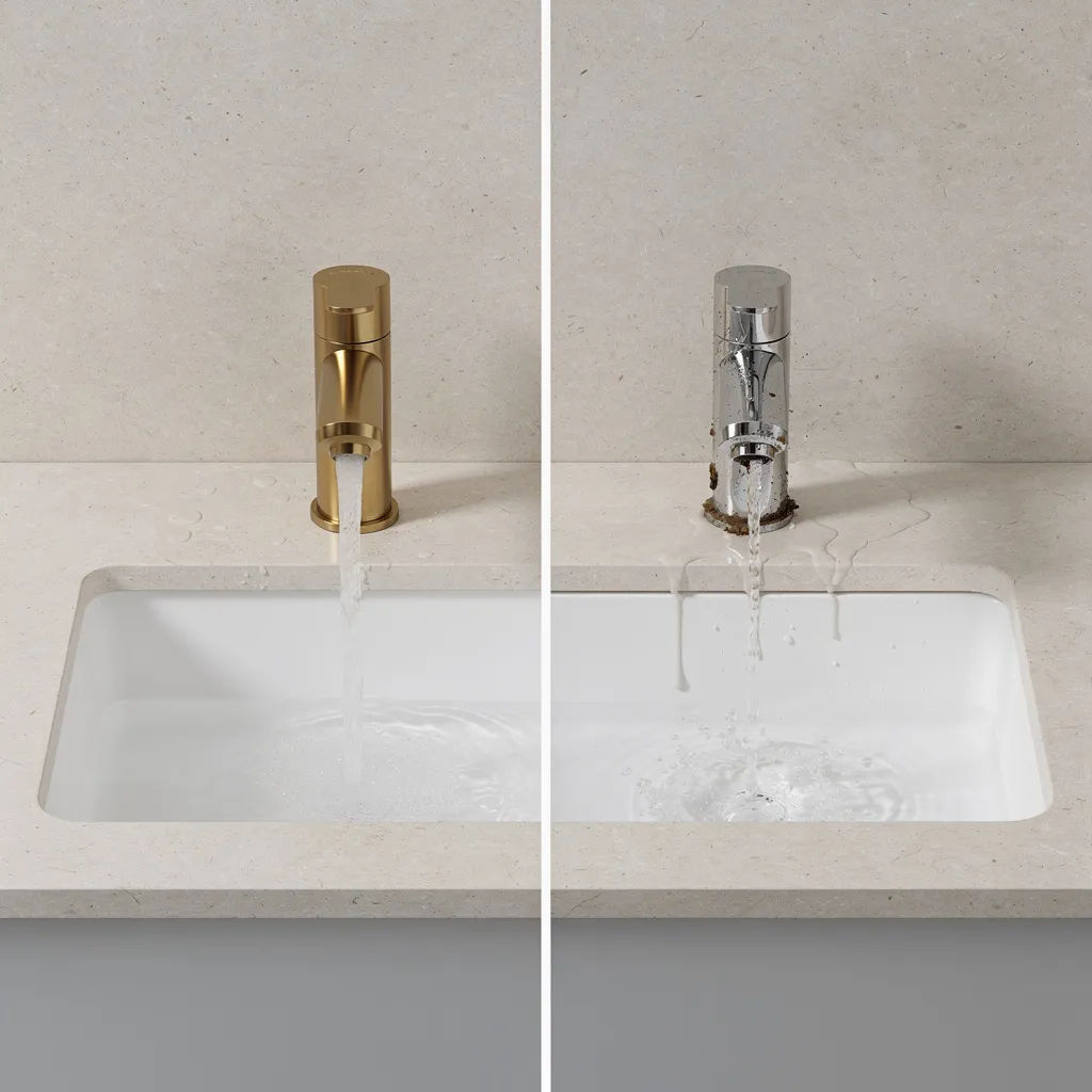 فرق شیرآلات استاندارد و غیر استاندارد