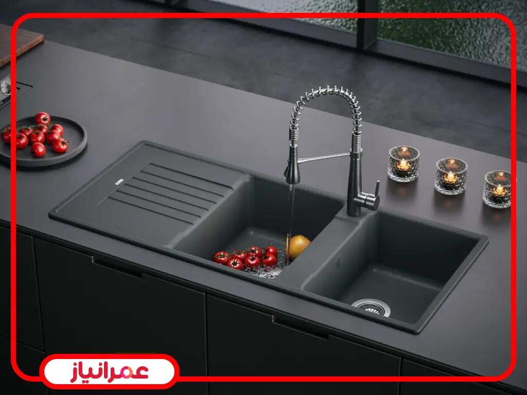 سینک استیل بهتر است یا گرانیتی