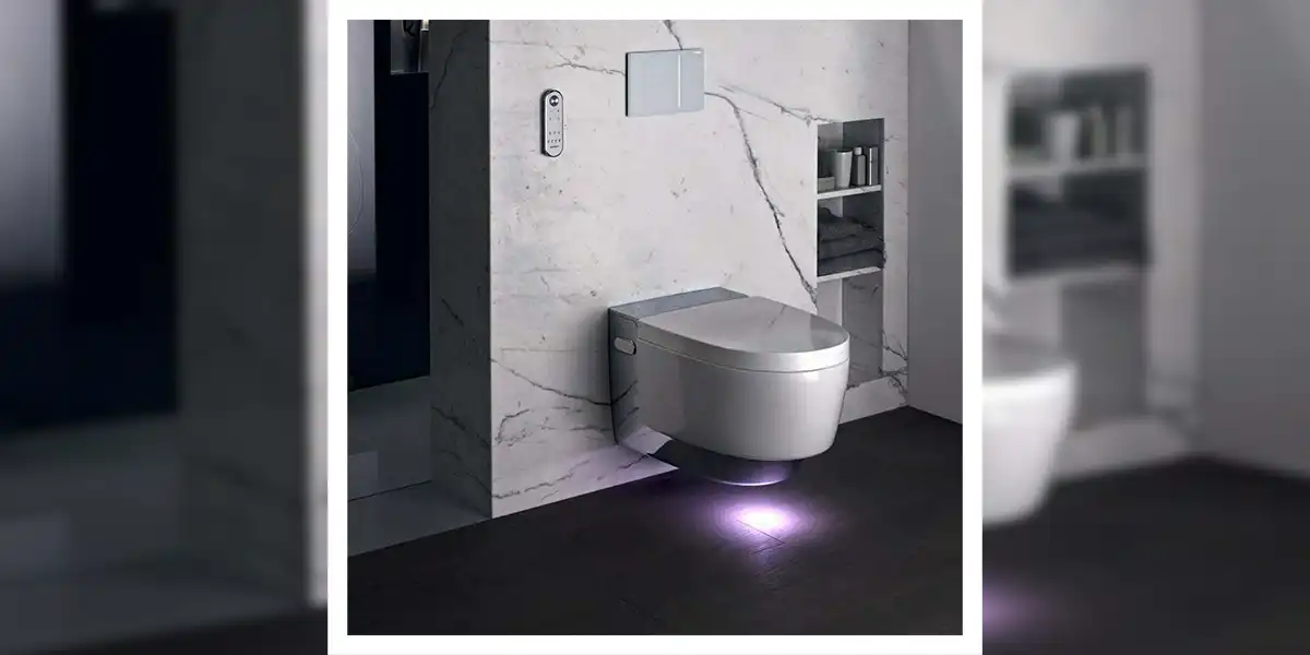 توالت فرنگی (والهنگ) هوشمند گبریت مدل AQUACLEAN COMFORT