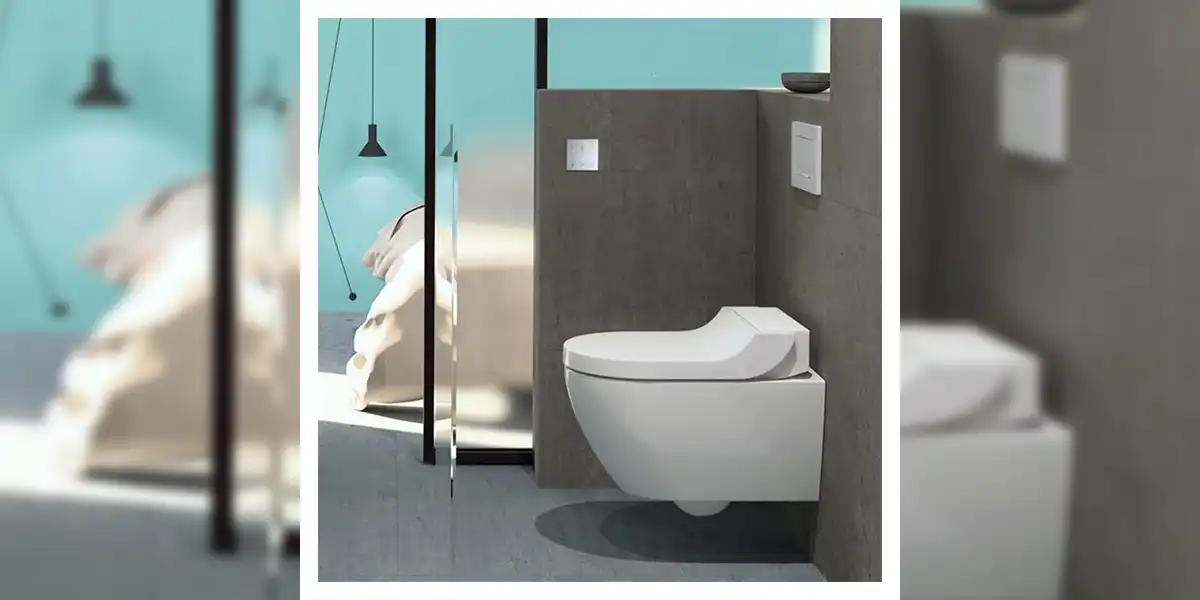 توالت فرنگی (والهنگ) هوشمند گبریت مدل AQUACLEAN TUMA
