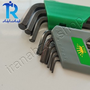 آچار آلن بلند 9 عددی رولکس ROLX