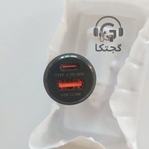 شارژر فندکی ماشین با دو خروجی کانفلون Konfulon مدل C85Q