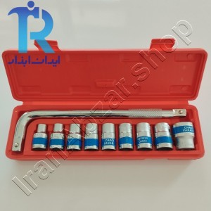 جعبه بکس کوتاه 10 عددی درایو 1/2