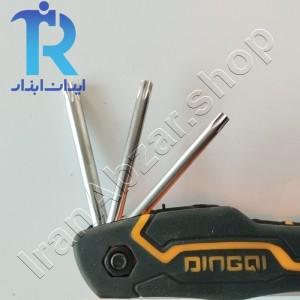 آچار ستاره تاشو 8 عددی دینکی DINGQI 17007