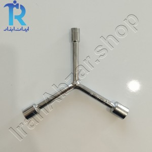 آچار بکس سه پر کوچک سایز 8-10-12