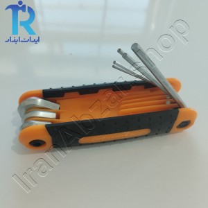 آچار آلن تاشو 8 عددی WEHAND