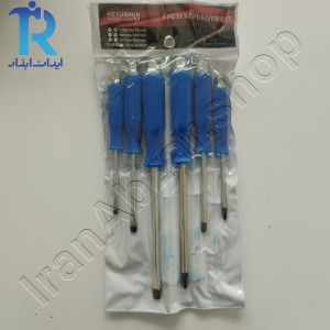 مجموعه 6 عددی پیچ گوشتی آچارخور
