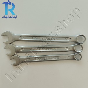آچار 12 عددی یک سر تخت یک سر رینگی ریکو RICO