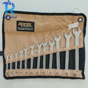 آچار 12 عددی یک سر تخت یک سر رینگی ریکو RICO