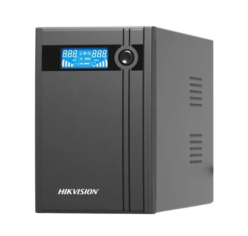 UPS هایک‌ویژن DS-UPS2000VA | توان بالا، نمایشگر LCD و شارژ سریع