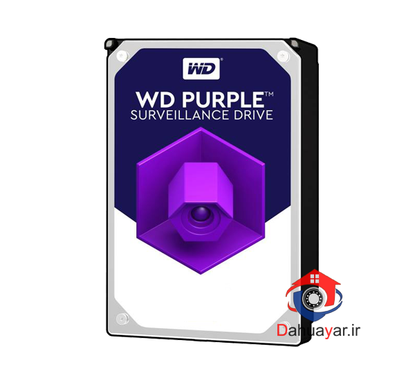هارد 1 ترابایت وسترن بنفش | هارددیسک اینترنال وسترن دیجیتال مدل Purple WD1 ظرفیت 1 ترابایت