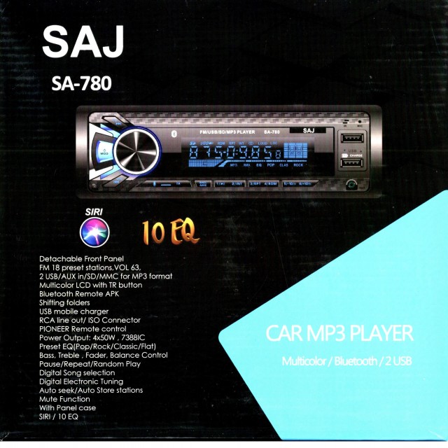 پخش کننده خودرو ساج مدل SA-780