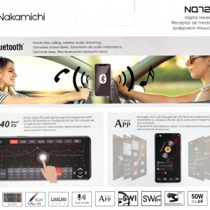 پخش کننده خودرو ناکامیچی Nakamichi NQ723BD