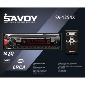 پخش کننده خودرو ساووی مدل SV-1254X
