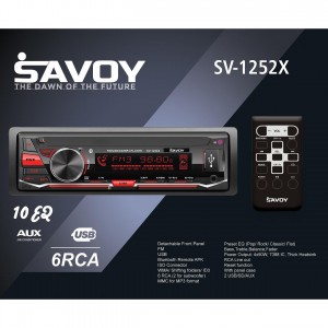 پخش کننده خودرو ساووی مدل SV-1252X