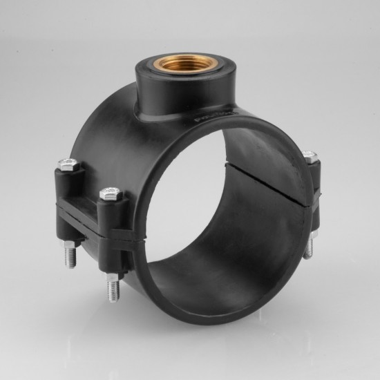 کمربند انشعاب  برنجی سایز  3/4*160 صنایع پلی رود اتصال