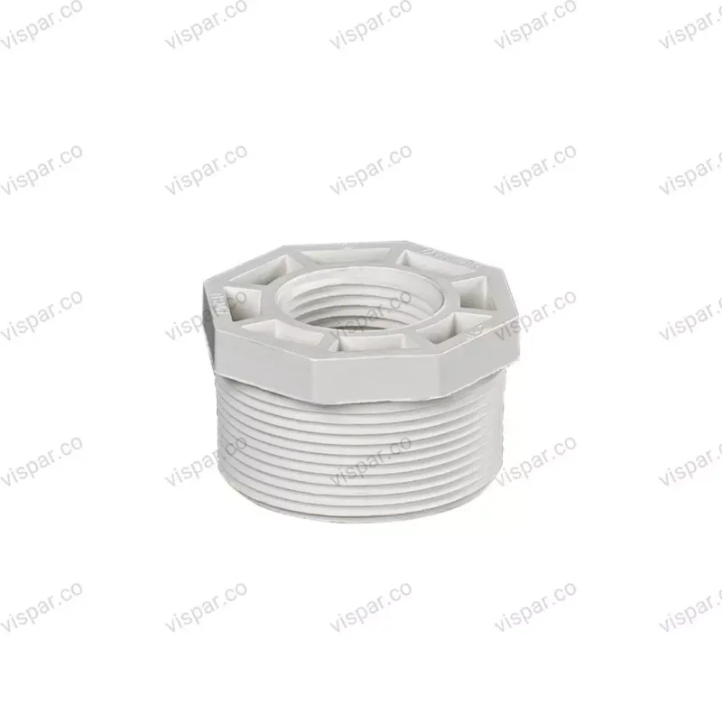 تبدیل دنده ای رزوه ای U-PVC سایز   1* 2 اینچ (3*6) ویسپار