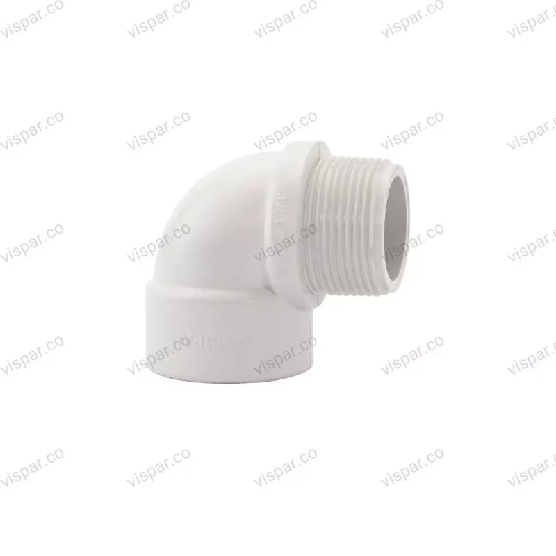 چپقی رزوه ای U-PVC سایز   1/4 1 اینچ (4) ویسپار