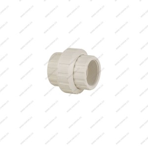 مهره ماسوره رزوه ای U-PVC سایز 1/2 1 اینچ (5) ویسپار