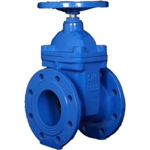 شیر کشویی زبانه لاستیکی شیرود PN16 و PN10 چدن - 200