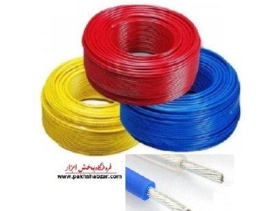 سیم بکسل روکش دار سایز 6