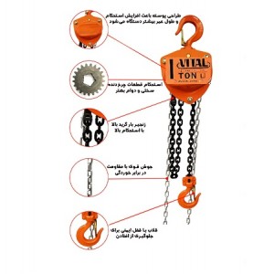 جرثقیل ویتال ژاپن 1 تن