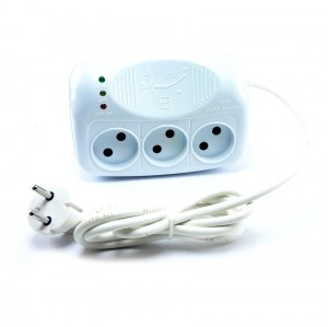 محافظ برق یخچال سه خانه ارت دار تیراژه مدل S4000
