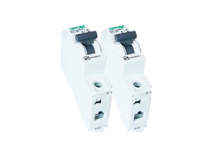 کلید مینیاتوری ایران زمین تک فاز 20 آمپر سری (c) Miniature Circuit Bracker ( 2 عددی )