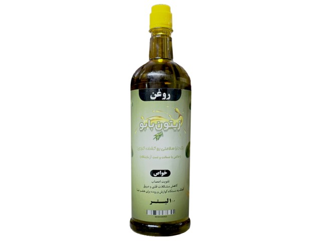 روغن زیتون با بو  یک  لیتری صد درصد خالص  تضمین کیفیت