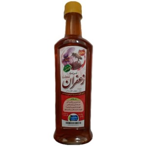 شربت زعفران عسلی سلامتکده جوان ۷۰۰ گرمی پک ۱۲ عددی