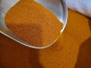 خاکشیر درجه یک50  کیلویی سورت شده بدون چوب با تضمین کیفیت  (نمونه بار عمده فروشی)