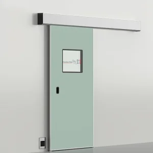 درب اتوماتیک سربی با روکش MDF
