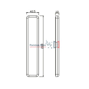 کلید وایرلس درب اتوماتیک Doortec