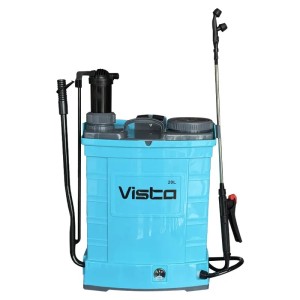 سمپاش شارژی دوکاره(شارژی / تلمبه ای یا دستی) ویستا - VISTA  ظرفیت 20 لیتر