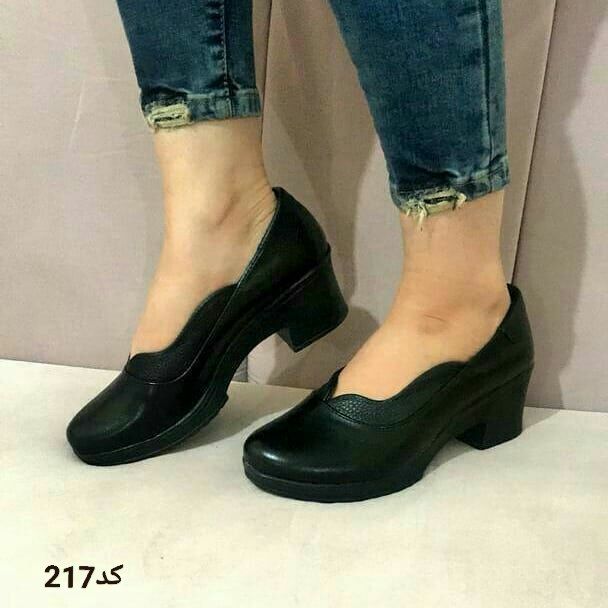 حراج بزرگ کفش اداری زنانه با طراحی جدید کد 217 مینیمال و ساده