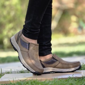 حراااآج ویژه این هفته کفش کتونی  طبی استاندارد اداری مجلسی مردانه با کیفیت عالی رنگ قهوه ای با کد ۵۲۲۱ با ارسال رایگان