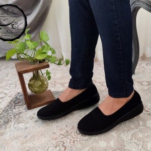 فروش منحصر بفرد کفش طبی و پیاده روی زنانه زیره راحت و سبک رنگ مشکی  باارسال رایگان کد 5038