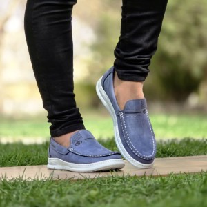 فرووووش ویژه کفش کالج مردانه پسرانه پر فروش رنگ آبی جدید  با کد ۵۲۱۱ با ارسال رایگان