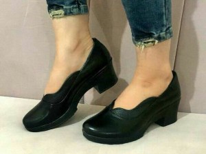 حراج بزرگ کفش اداری زنانه با طراحی جدید کد 217 مینیمال و ساده