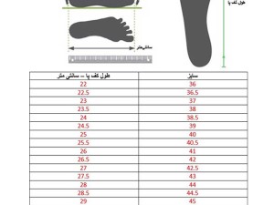 راهنمای کامل برای انتخاب بهتر سایز کفش